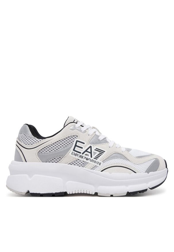 Sneakersy EA7 Emporio Armani. Kolor: biały