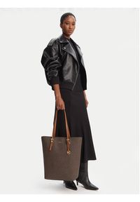 MICHAEL Michael Kors Torebka Quinn 30S5GQNT3B Brązowy. Kolor: brązowy. Materiał: skórzane #6