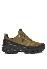 On Trekkingi Cloudrock Low Wp 3MF10251473 Khaki. Kolor: brązowy. Materiał: materiał. Sport: turystyka piesza