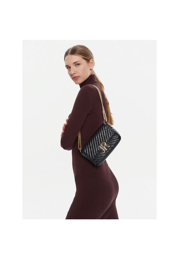 Torebka John Richmond. Kolor: czarny