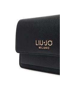 Liu Jo Torebka Ecs M Crossbody AF5152 E0058 Czarny. Kolor: czarny. Materiał: skórzane