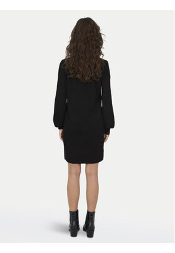 JDY Sukienka dzianinowa 15238237 Czarny Loose Fit. Kolor: czarny. Materiał: syntetyk