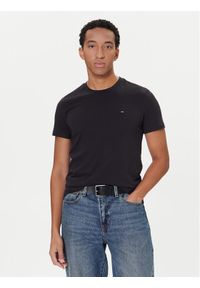 Tommy Jeans Komplet 2 t-shirtów DM0DM20687 Czarny Slim Fit. Kolor: czarny. Materiał: bawełna