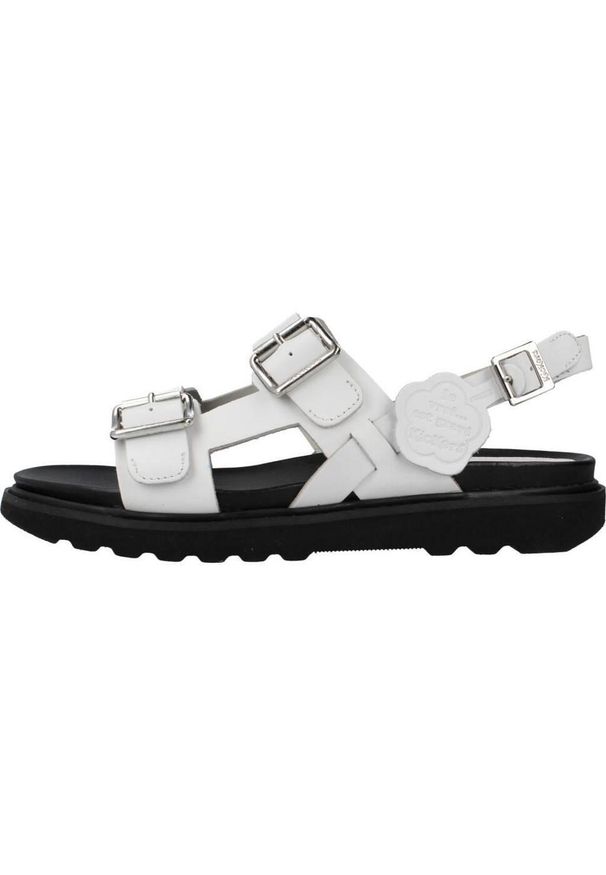Kickers - Sandały KICKERS 860710 50 Biały. Kolor: biały. Materiał: skóra. Sezon: lato