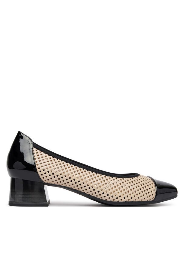 Półbuty Caprice. Kolor: beżowy