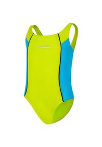 Strój jednoczęściowy pływacki dla dzieci Aqua Speed Luna. Kolor: wielokolorowy, zielony, niebieski