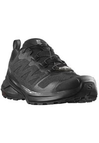 salomon - Buty do biegania męskie Salomon X-adventure Gtx Gore-tex. Kolor: czarny. Materiał: materiał, syntetyk. Szerokość cholewki: normalna. Technologia: Gore-Tex