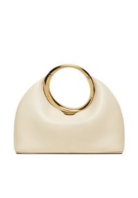 JACQUEMUS Torebka Mini ring handbag 241BA395 Écru. Materiał: skórzane #4