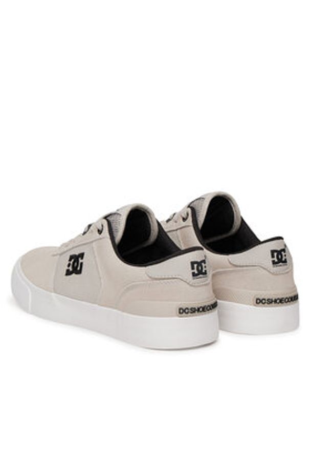 DC Shoes Tenisówki AW247501 Szary. Kolor: szary. Materiał: zamsz, skóra