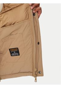 Guess Jeans Kurtka zimowa M4BL20 WGII2 Brązowy Regular Fit. Kolor: brązowy. Materiał: syntetyk. Sezon: zima #3