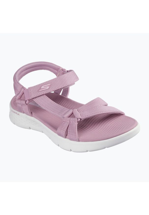 skechers - Sandały damskie SKECHERS Go Walk Flex Sandal Sublime. Kolor: fioletowy