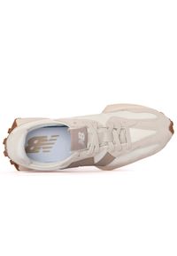 Buty unisex New Balance U327LZ – beżowe. Okazja: na co dzień. Kolor: beżowy. Materiał: skóra, zamsz, materiał, guma. Szerokość cholewki: normalna #4
