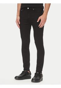 Calvin Klein Jeans Jeansy J30J323694 Czarny Super Skinny Fit. Kolor: czarny