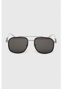 Gucci okulary przeciwsłoneczne męskie kolor czarny. Kolor: czarny #4