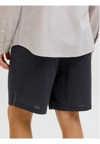 Jack & Jones Szorty materiałowe Jaiden 12293768 Czarny Relaxed Fit. Kolor: czarny. Materiał: bawełna #8
