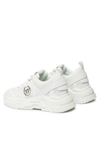 Philipp Plein - PHILIPP PLEIN Sneakersy Predator SADS USC0569 PTE003N Biały. Kolor: biały. Materiał: materiał #3