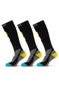 POEDERBAAS - Skarpety narciarskie Poederbaas Technical Bamboo Freeride 3 pary. Kolor: czarny. Materiał: poliamid, wiskoza, elastan. Sport: narciarstwo #1