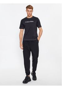 Calvin Klein Performance T-Shirt 00GMF3K133 Czarny Regular Fit. Kolor: czarny. Materiał: bawełna, syntetyk #4