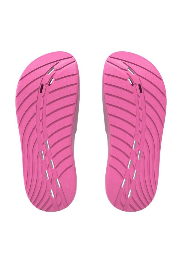 Klapki basenowe antypoślizgowe dla dzieci Speedo Slides. Kolor: różowy. Styl: sportowy