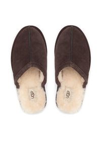 Ugg Kapcie M Scuff 1101111 Brązowy. Kolor: brązowy. Materiał: skóra