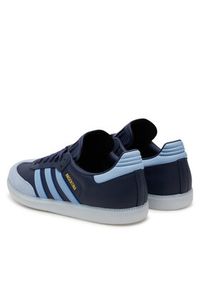 Adidas - adidas Buty do piłki nożnej Samba Argentina Indoor Boots JR6352 Granatowy. Kolor: niebieski. Materiał: skóra #6