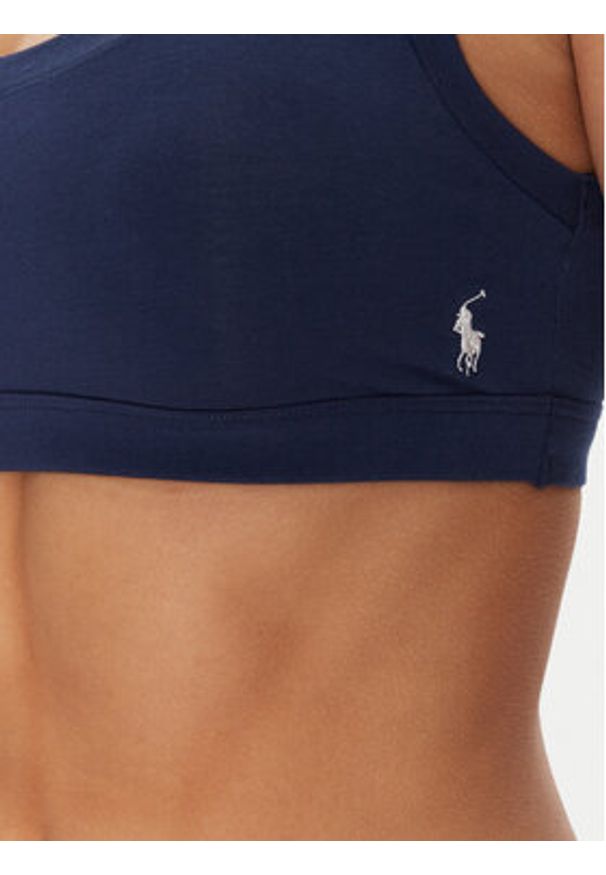 Polo Ralph Lauren Biustonosz top 4P0498 Granatowy. Kolor: niebieski. Materiał: bawełna