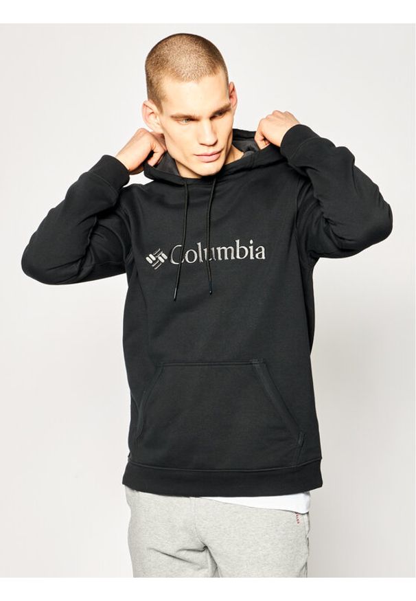 columbia - Columbia Bluza Csc Basic Logo II EM2179 Czarny Regular Fit. Kolor: czarny. Materiał: bawełna, syntetyk