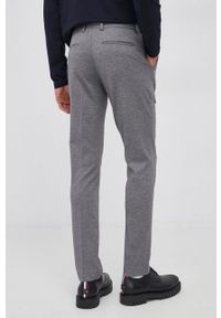 Calvin Klein Spodnie męskie kolor szary dopasowane. Kolor: szary #2
