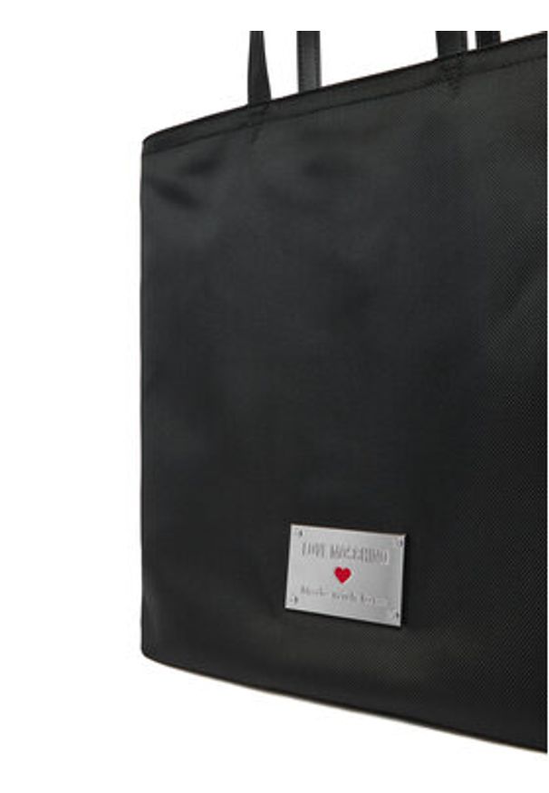 Love Moschino - LOVE MOSCHINO Torebka JC4205PP1MLN100A Czarny. Kolor: czarny
