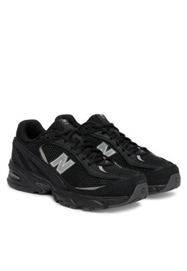 New Balance Sneakersy U509163 W Czarny. Kolor: czarny. Materiał: skóra, zamsz
