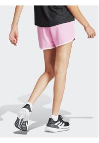 Adidas - adidas Szorty sportowe Marathon 20 IN1533 Różowy Slim Fit. Kolor: różowy. Materiał: syntetyk #3