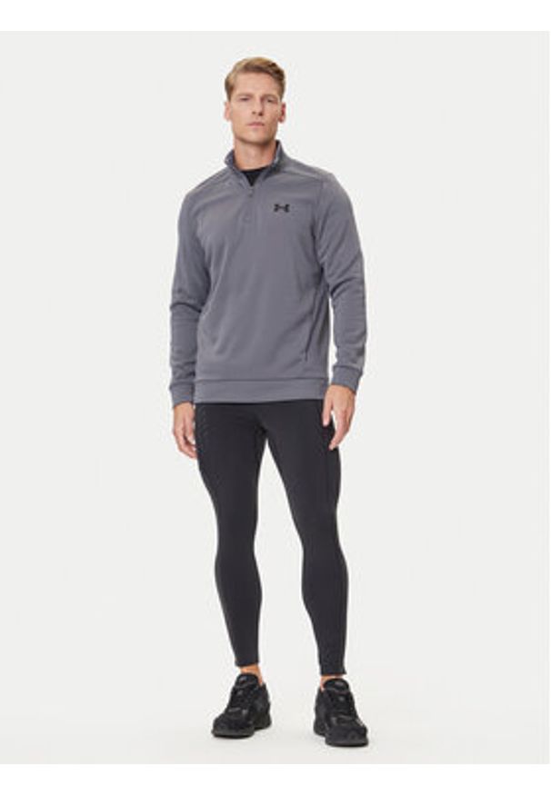 Under Armour Bluza Armor Fleece 1373358 Szary Regular Fit. Kolor: szary. Materiał: syntetyk