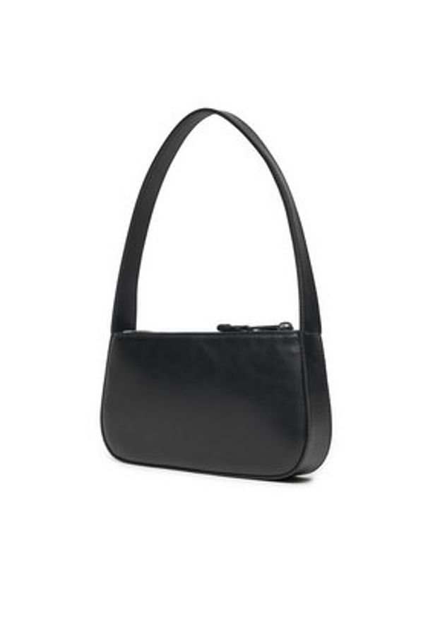 Tommy Jeans Torebka Tjw Ess Must Shoulder Bag AW0AW16966 Czarny. Kolor: czarny. Materiał: skórzane