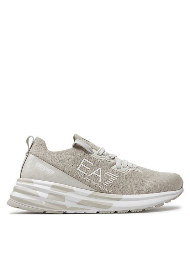 EA7 Emporio Armani Sneakersy X8X095 XK240 T498 Szary. Kolor: szary. Materiał: materiał