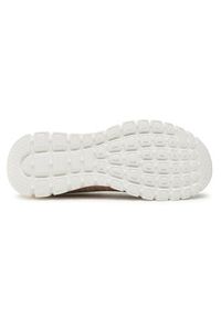 skechers - Skechers Sneakersy Twisted Fortune 12614/NTCL Beżowy. Kolor: beżowy. Materiał: materiał #2