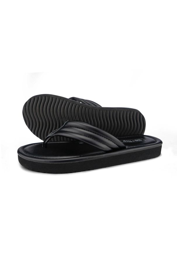 Flip*Flop - Klapki plażowe damskie Flip Flop Fauna Flip. Okazja: na plażę. Kolor: czarny. Sezon: lato