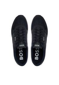 BOSS - Boss Sneakersy Kai Runn 50503715 Granatowy. Kolor: niebieski