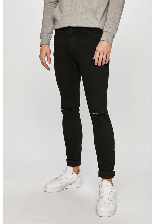 Dr. Denim - Jeansy Chase. Kolor: czarny