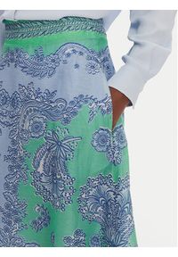 Hale bob - Hale Bob Spódnica midi Winslow 61LU440A Zielony Regular Fit. Kolor: zielony. Materiał: len #2