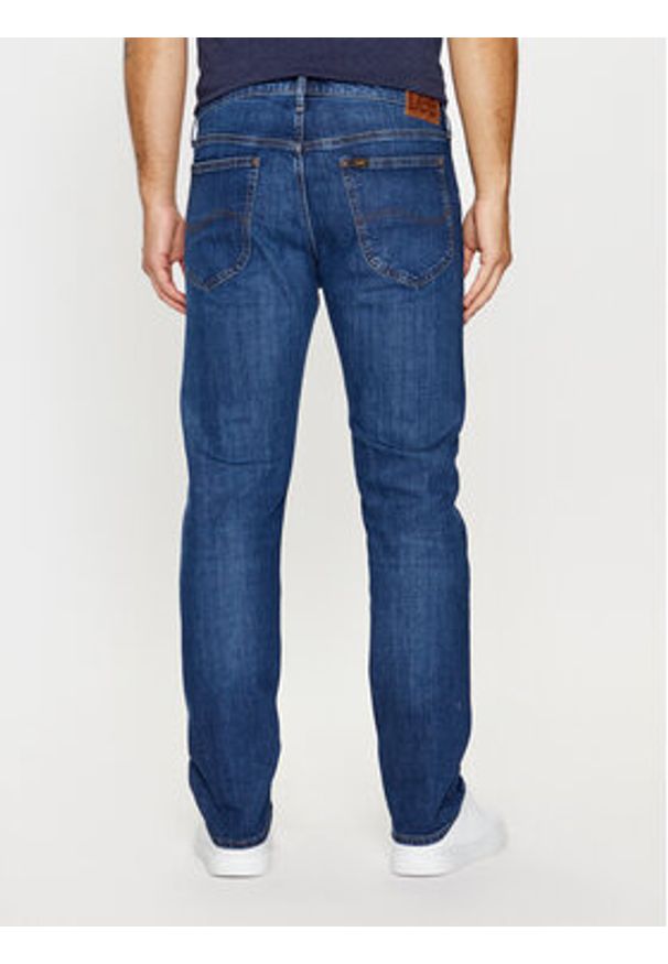 Lee Jeansy 112342270 Niebieski Regular Fit. Kolor: niebieski