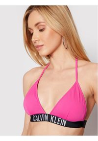 Calvin Klein Swimwear Góra od bikini KW0KW01224 Różowy. Kolor: różowy. Materiał: syntetyk #3