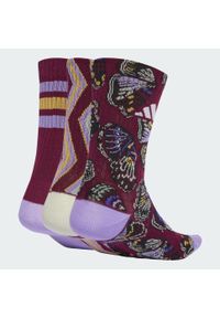 Adidas - Skarpety adidas Farm 3 Pairs Per Pack Socks. Kolor: czerwony, wielokolorowy
