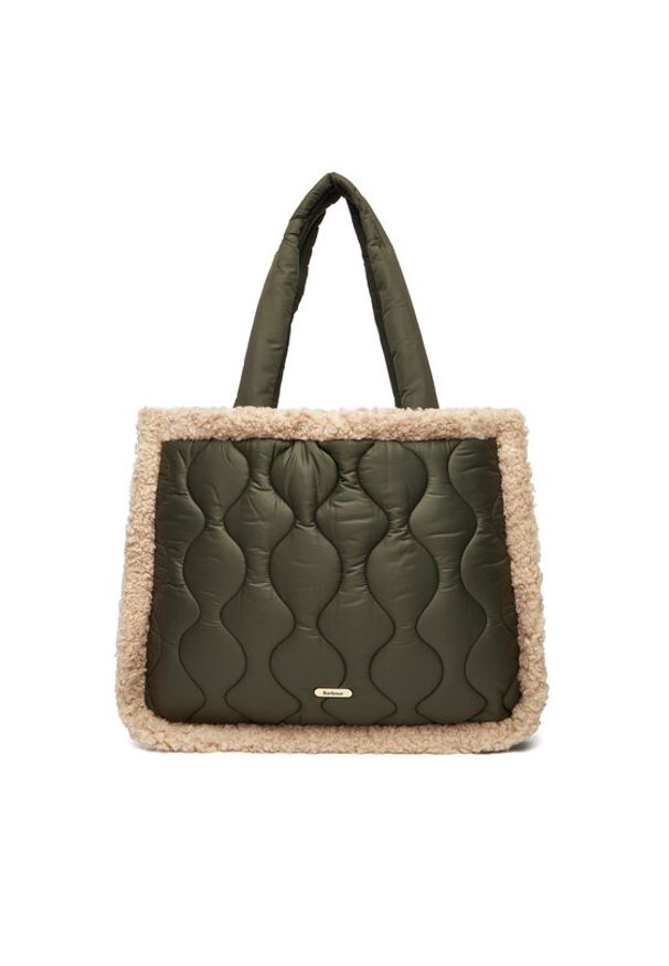 Barbour Torebka Marnie Quilt Tote Bag LBA0482OL71 Khaki. Kolor: brązowy