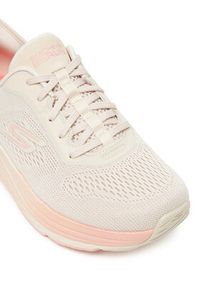 skechers - Skechers Buty do biegania Max Cushioning Elite 2.0 129626/NTPK Beżowy. Kolor: beżowy. Materiał: materiał #4