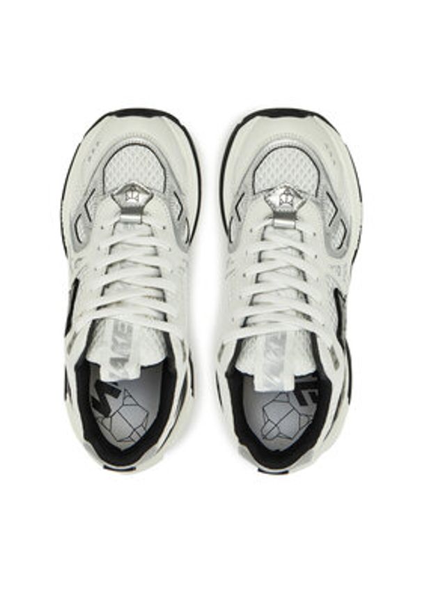 Naked Wolfe Sneakersy Smash Biały. Kolor: biały. Materiał: skóra