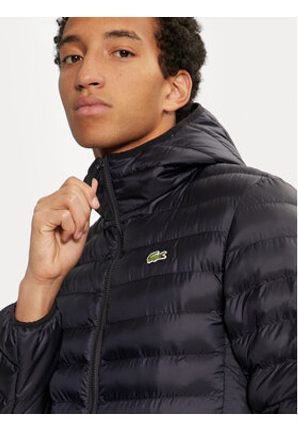 Lacoste Kurtka przejściowa BH2909 Granatowy Regular Fit. Kolor: niebieski. Materiał: syntetyk