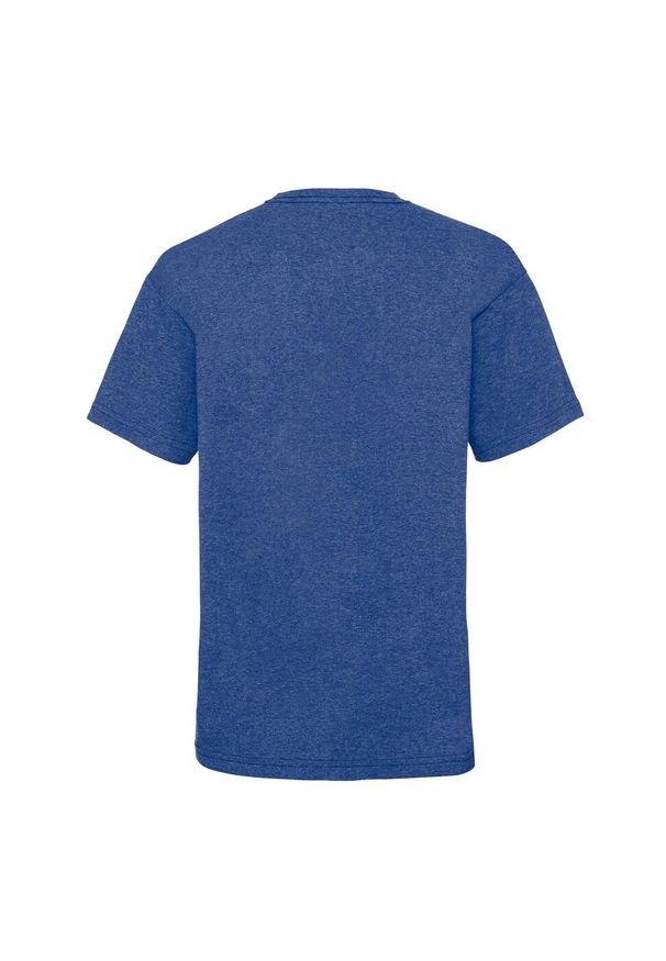 FRUIT OF THE LOOM - Koszulka Dziecięca Valueweight Polycotton T-shirt. Kolor: niebieski