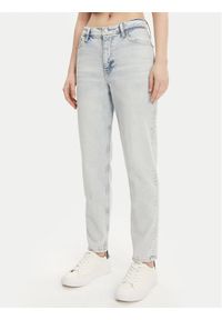 Calvin Klein Jeans Jeansy J20J225139 Niebieski Mom Fit. Kolor: niebieski