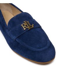 Lauren Ralph Lauren - LAUREN RALPH LAUREN Loafersy Averi III 802959266001 Granatowy. Kolor: niebieski. Materiał: skóra, zamsz #4