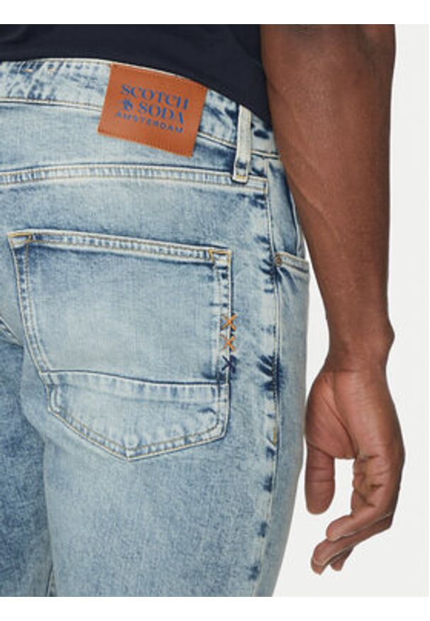 Scotch & Soda Jeansy Ralston 178964 Niebieski Slim Fit. Kolor: niebieski
